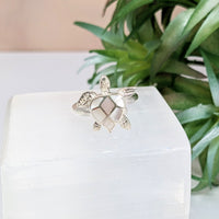 Thumbnail for Mother of Pearl  Sea Turtle Ring Adjustable #LV2786