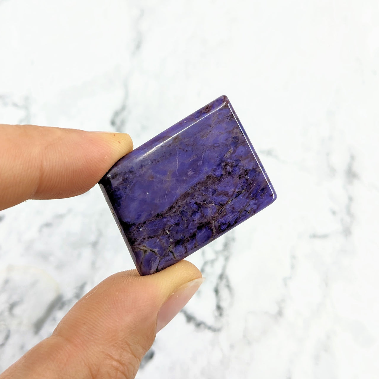 Purple Jade Grade AA Polished Slice #LV2021