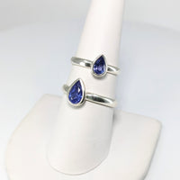 Thumbnail for Tanzanite Faceted  Teardrop Ring - Pick Size (2g) #SK9358