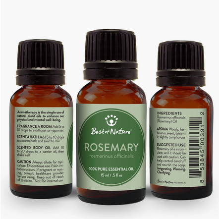 Rosemary Essential Oil Single Note by Best of Nature #BN52