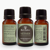 Thumbnail for Vetiver Essential Oil Single Note by Best of Nature #BN55