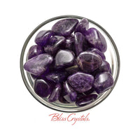 Thumbnail for Amethyst Super Purple Tumbled Stone Crystal #AP55