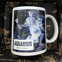 Thumbnail for Aquarius Zodiac Mug Gift Boxed #C111 - $28