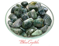 Thumbnail for MOSS AGATE Tumbled Stone, 2 Green #MA22
