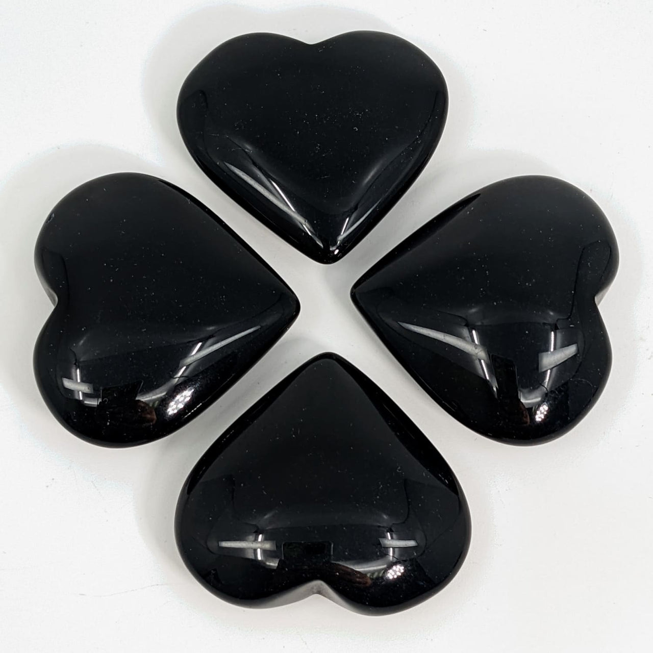 Black Obsidian Mini Heart (18g) #SK8310 - $8