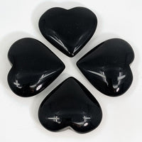Thumbnail for Black Obsidian Mini Heart (18g) #SK8310 - $8