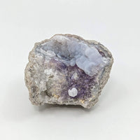 Thumbnail for Blue Chalcedony + Purple Fluorite Geode (52g) #SK7275 - $47