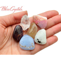 Thumbnail for CANCER Zodiac Set of 6 Crystals + Gift Box Bag & Info Card 