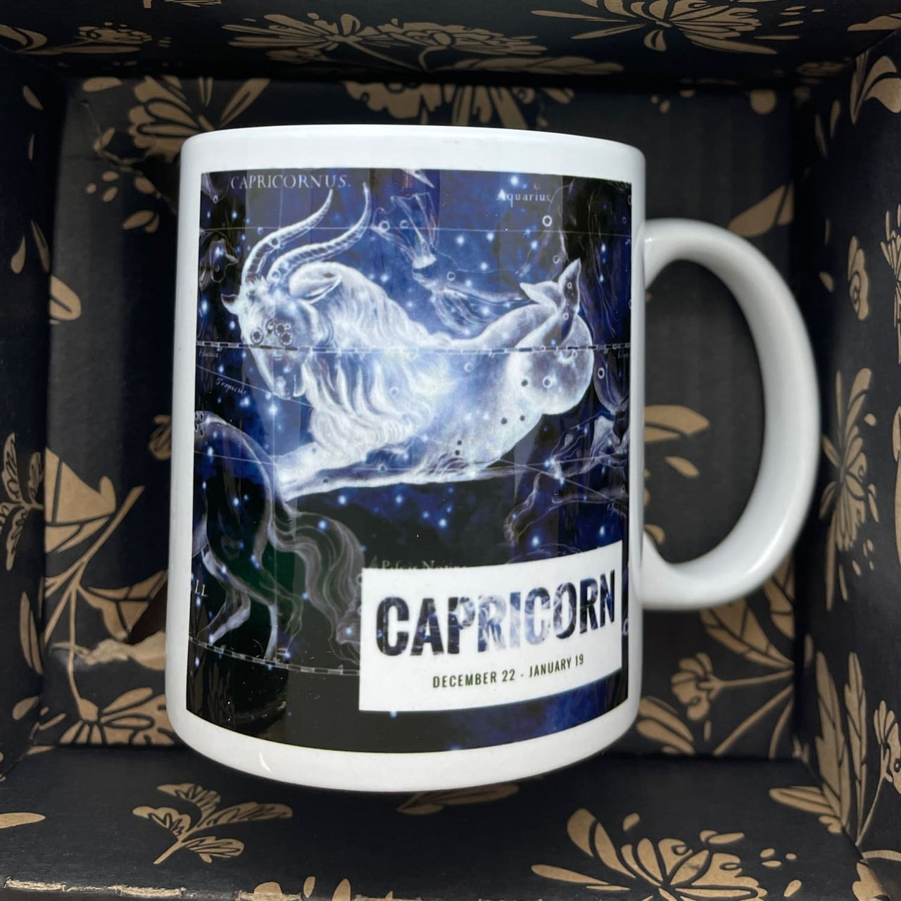Capricorn Zodiac Mug Gift Boxed #C115 - $28