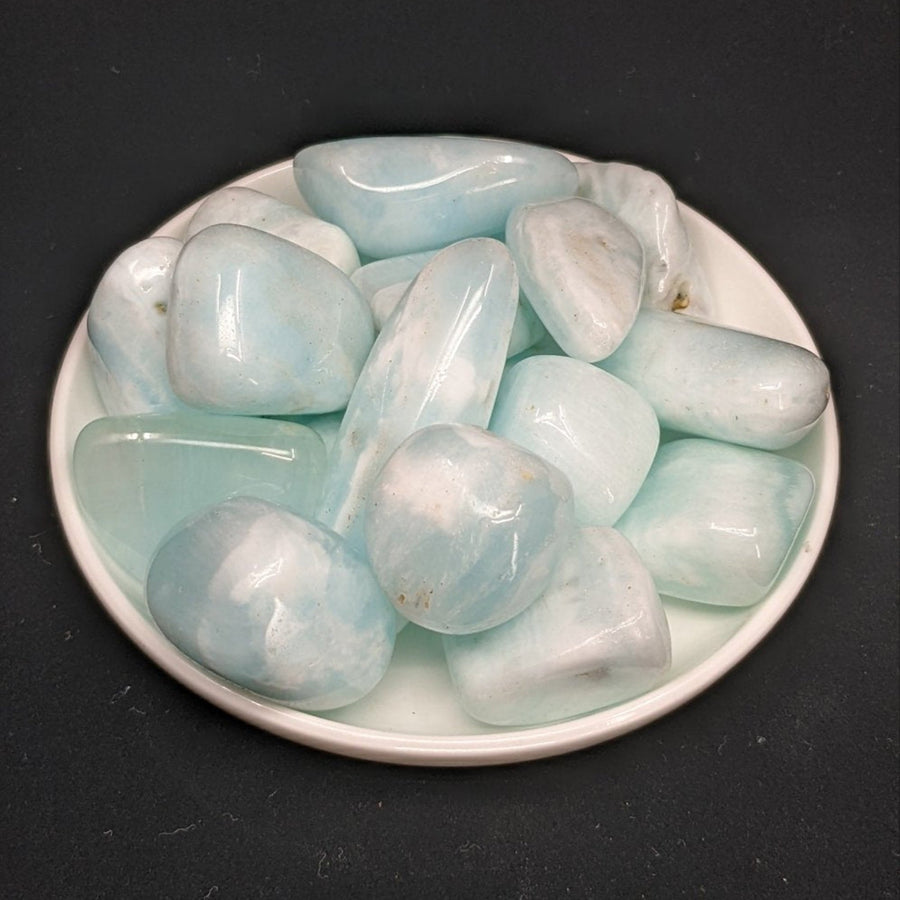 Caribbean Calcite Tumbled Grade AAA (13g) #LV0905