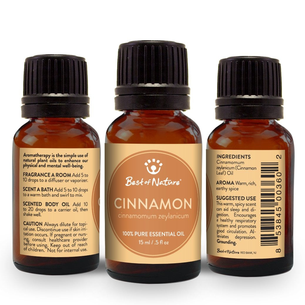 Cinnamon Leaf Essential Oil Single Note by Best of Nature 
