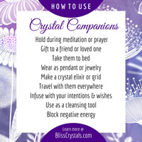 Thumbnail for Comfort Self Help Natural Emotional Healing Crystal 