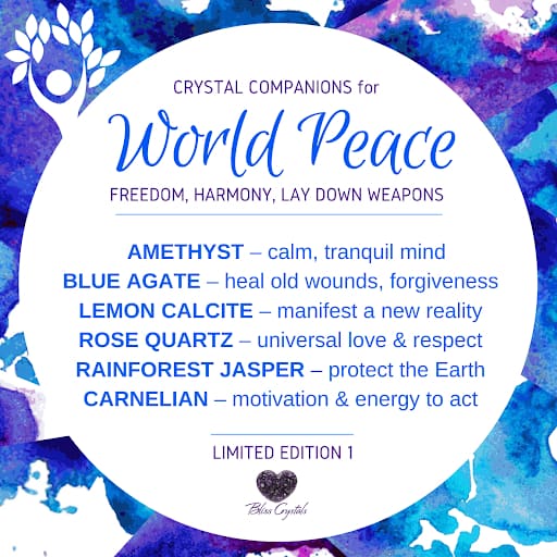 Crystal Companions for World Peace Limited Edition 1 #SK6381
