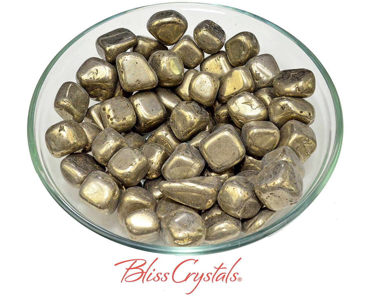 PYRITE Tumbled Stone aka Fools Gold from Spain #PS90