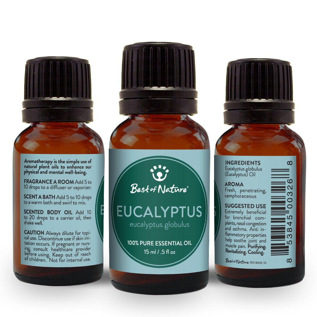 Eucalyptus Essential Oil Single Note by Best of Nature #BN13