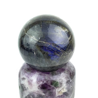 Thumbnail for Fluorite Candle Holder (545g) #SK2136