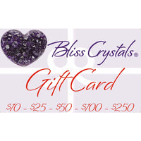 Thumbnail for GIFT CARD for BlissCrystals.com