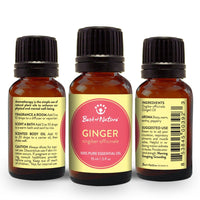 Thumbnail for Ginger Essential Oil Single Note by Best of Nature #BN16 