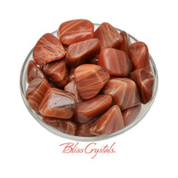 Thumbnail for Glowing! 1 Large Tangerine Pink MOONSTONE Tumbed Stone Grade