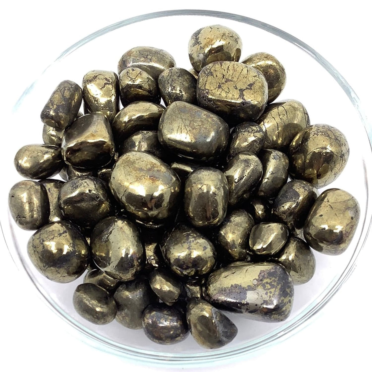 Gold Chalcopyrite Tumble Stone 17gm-20gm #LV0647