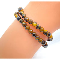 Thumbnail for Gold Tigers Eye Bracelet 7 (10g) #SK7615 - $18