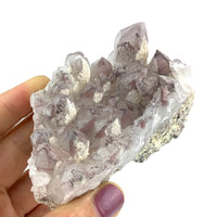 Thumbnail for Hematite Quartz Cluster (283g) #SK1202
