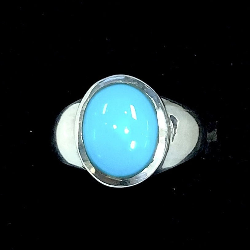 Turquoise Ring Sleep. Beauty Sz 6.25 (5g) #SK3014