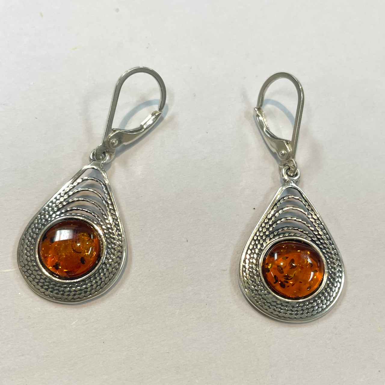 Amber Earring #J772