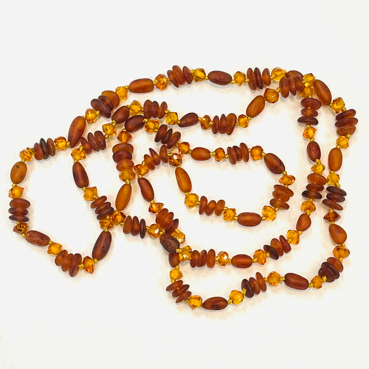 Amber Necklace 27" #LV0900