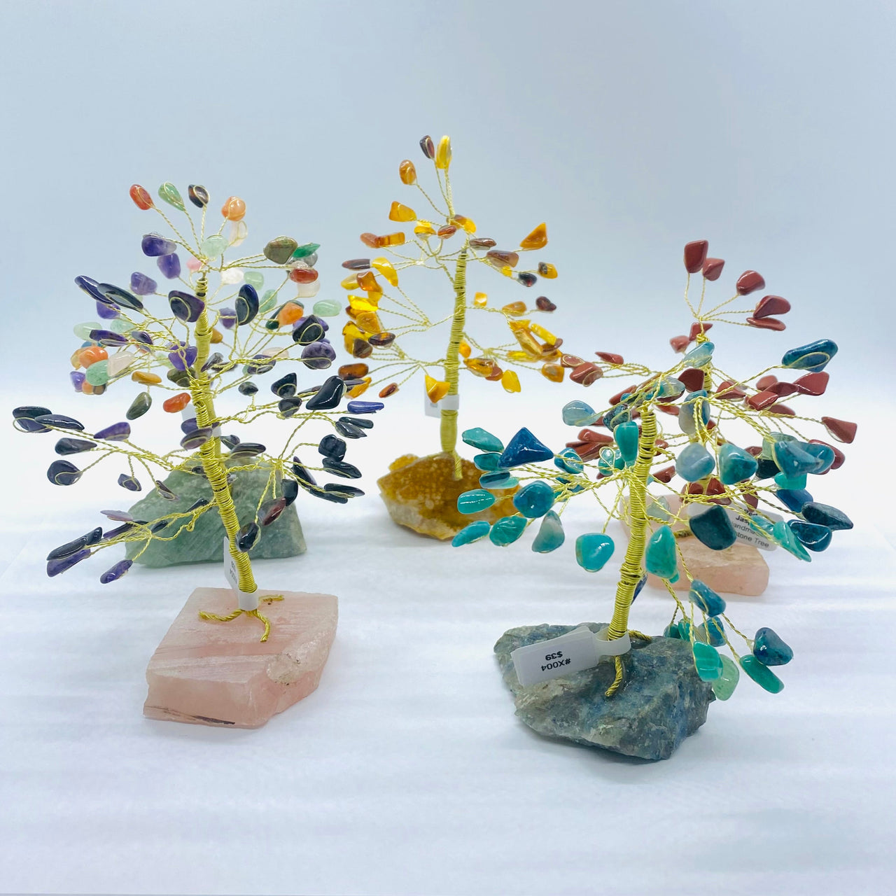 Handmade Gemstone Tree #X004