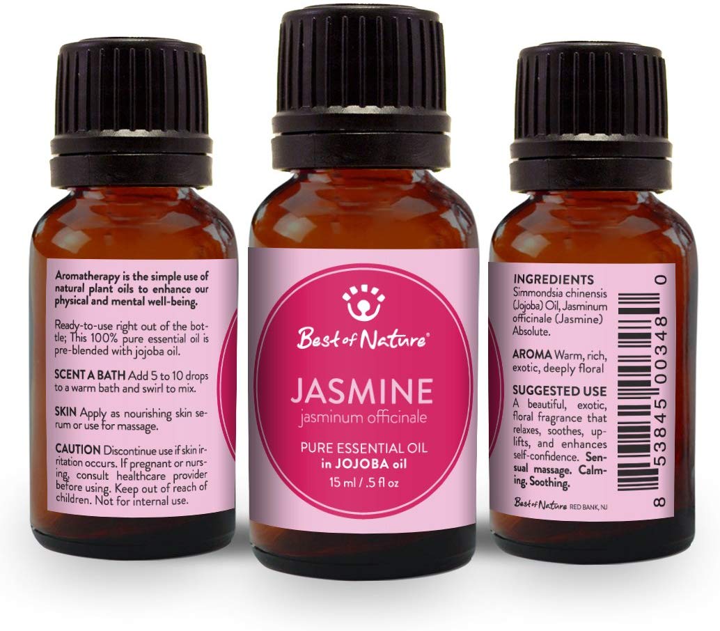 Jasmine (Absolute) Essential Oil Single Note by Best of Nature #BN19