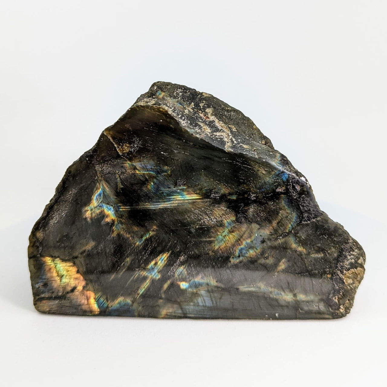 Labradorite Spectralite Half Polish (400g) #SK7655 - $45