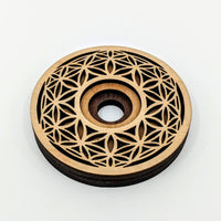Thumbnail for Laser Cut Sphere Stand Flower of Life (34g) #SK7604 - $24