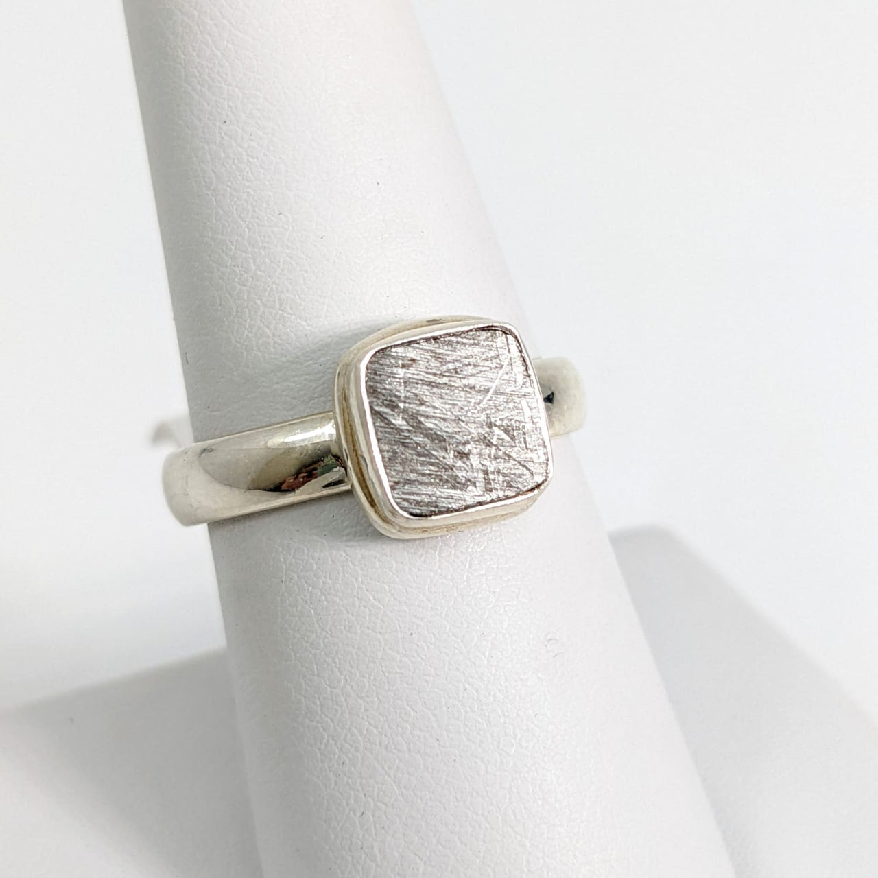 Muonionalusta Meteorite Ring Sz 8 #SK8556 - $99