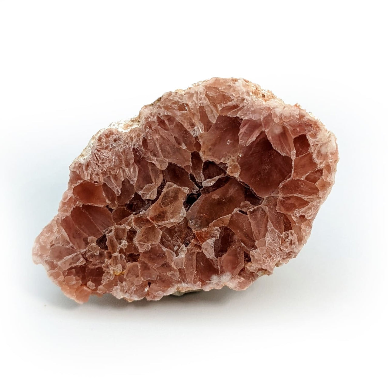 Pink Amethyst Sliced Geode (104g) #SK6121