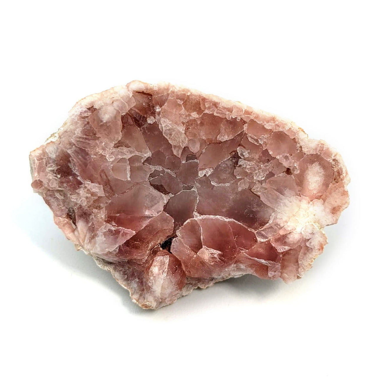 Pink Amethyst Sliced Geode (62g) #SK6115