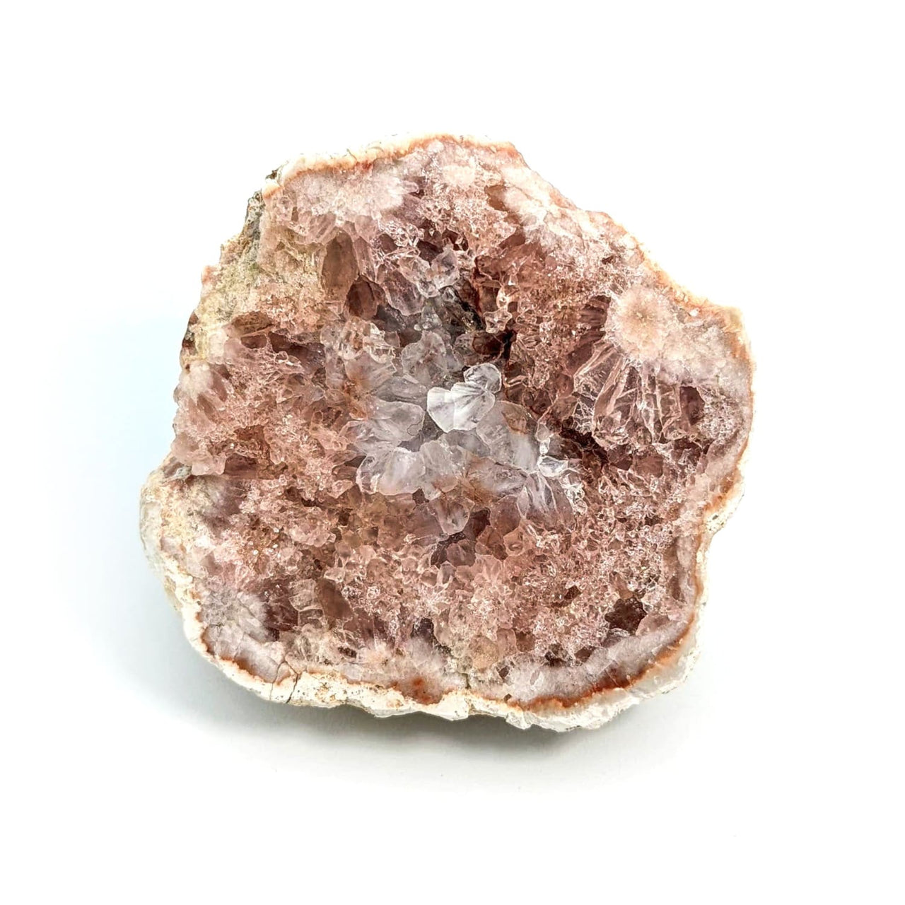 Pink Amethyst Sliced Geode (92g) #SK6119