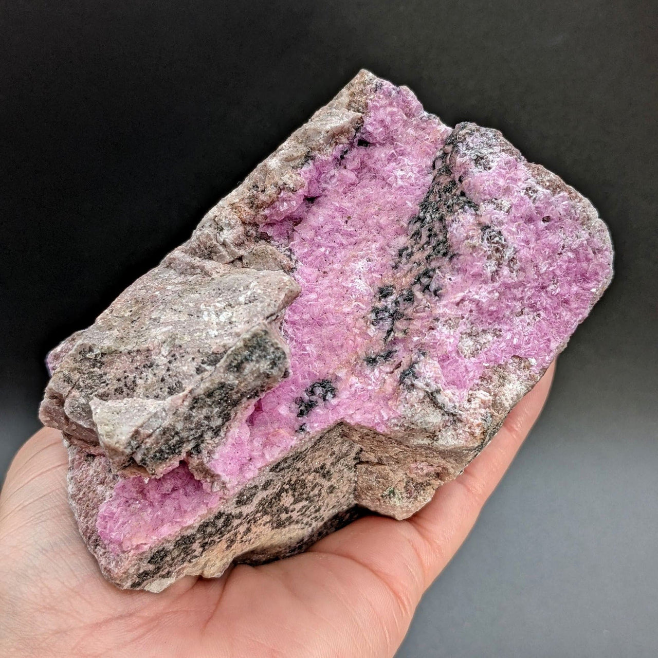 Pink Cobaltian Calcite Rough (691g) #SK5951