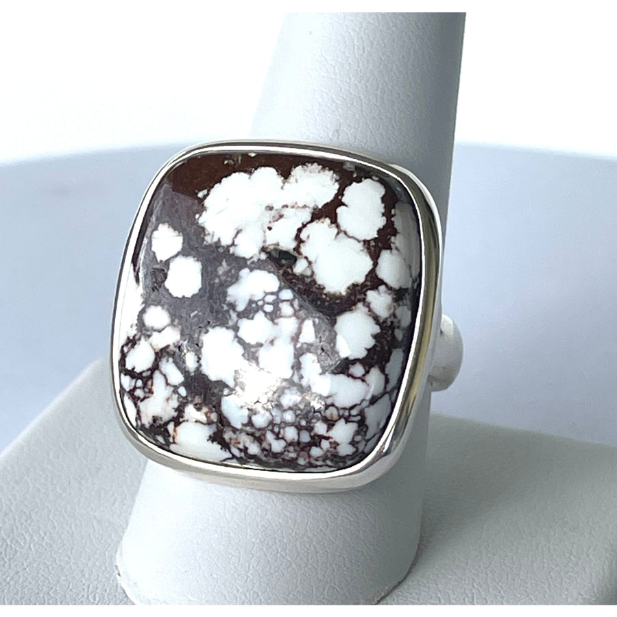 Pinto Pony Ring Magnesite SS Adj Sz 9 #VT001 - $112