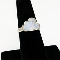 Thumbnail for Rainbow Moonstone SS Cloud Ring (3g) #SK8905 - $69