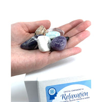 Thumbnail for Relaxation Crystal Companion Set w Gift Box #SK6979K - $39