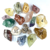 Thumbnail for Rockhound Mixed Calcite and Rough Stone Set Missy #RH02 - 