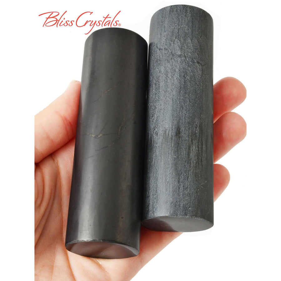 Set of Shungite Harmonizing Pharoah’s Rods Cylinder Tulikiwi