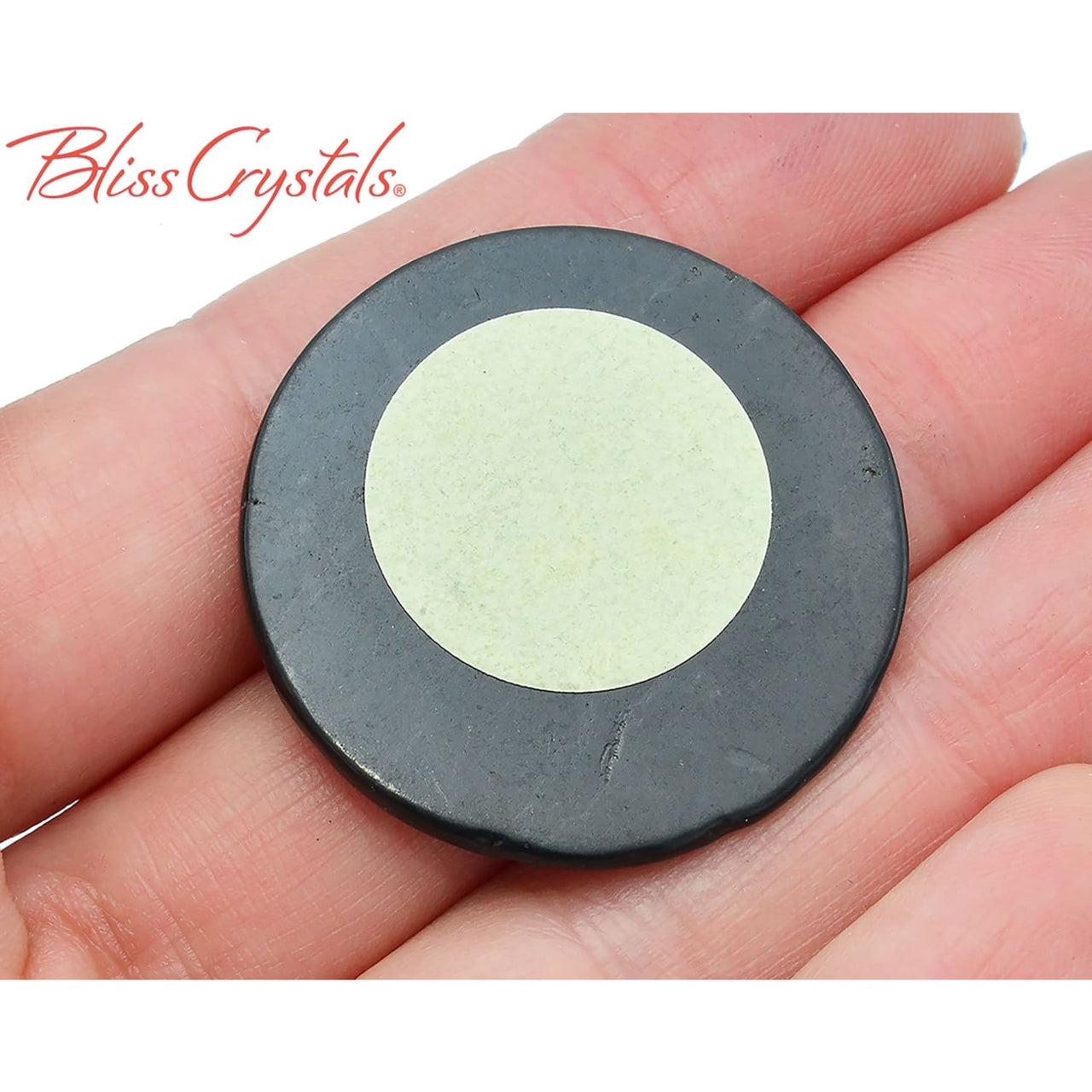 Shungite Tree of Life Adhesive Disc for phone for protection