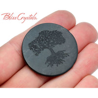 Thumbnail for Shungite Tree of Life Adhesive Disc for phone for protection
