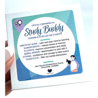 Thumbnail for Study Buddy Crystal Companion Set for Students Learning & 