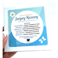 Thumbnail for Surgery Recovery Crystal Companion Set w Gift Box #SK6982K -