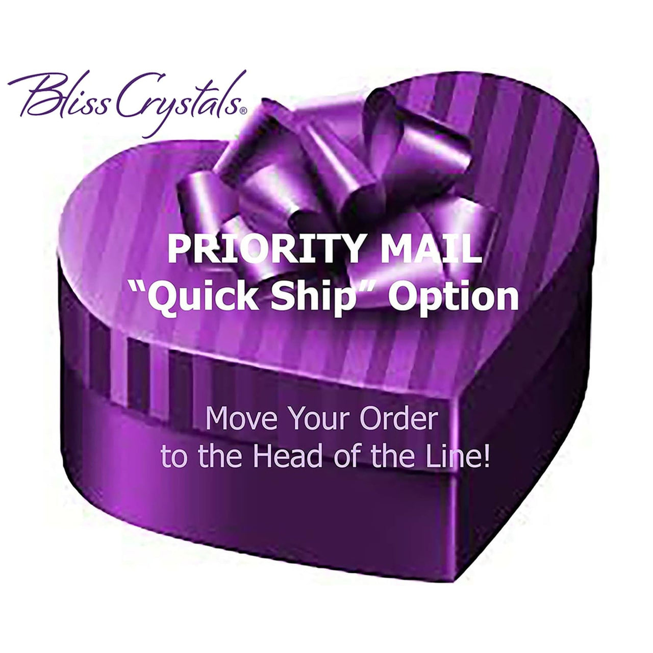 Upgrade to QUICK SHIP Priority Mail Option - Get to the head