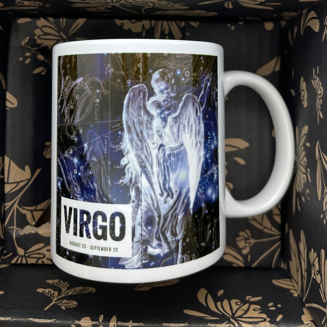 Virgo Zodiac Mug Gift Boxed #C119 - $28