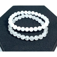 Thumbnail for White Phantom Quartz Bracelet (18g) #SK3578 - $22